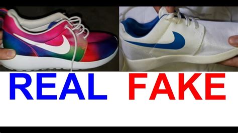 real vs fake nike roshe|are nike nikes real or fake.